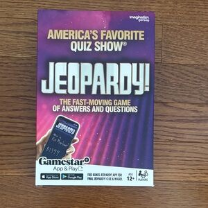 New! Jeopardy Quiz Show Game